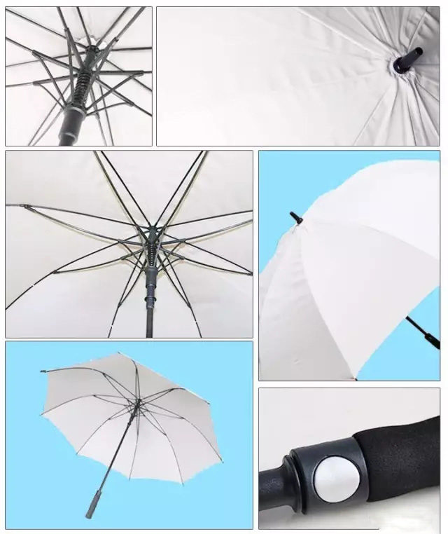 高尔夫伞伞架细节展示