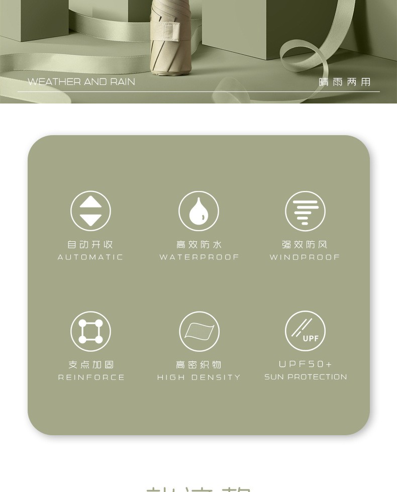 自动折叠伞